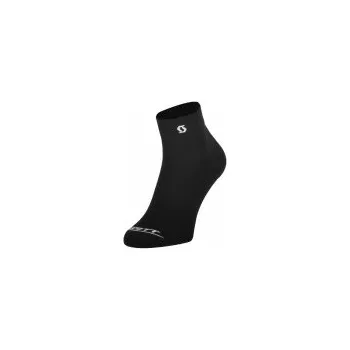 Pánské termo ponožky Scott Performance Quarter socks black/white ponožky černá/bílá XL/45-47