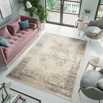 Koberec Moderní koberec Alesta - orientální 2 - světle šedý Rozměr koberce: 70x250 cm