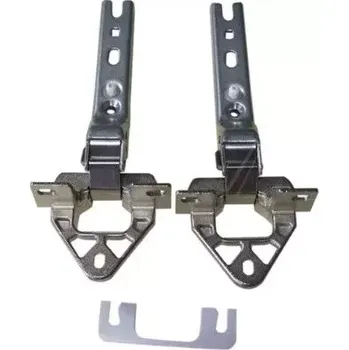 Příslušenství pro lednici Sada pantů dveří ledničky Bosch Siemens - náhradní díl 00055099 kompatibilní s 00050481, 2285121, 931330273 - 2 panty + 4 podložky