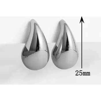 Náušnice Náušnice ve tvaru kapky pro ženy | Módní doplněk, elegantní šperk 2 ks - 02