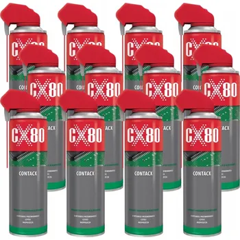 CX80 CONTACX Sprej na čištění elektroniky a desek plošných spojů 500ml x12 (12 kusů)