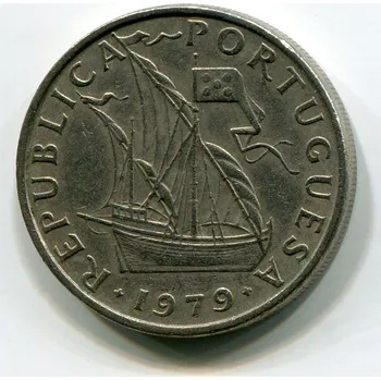 PORTUGALSKO. 5 escudos 1979.