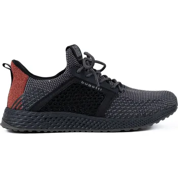 Pánská obuv Pánské černé tenisky Bugatti 341-62362-6900 1000 black Velikost: 46