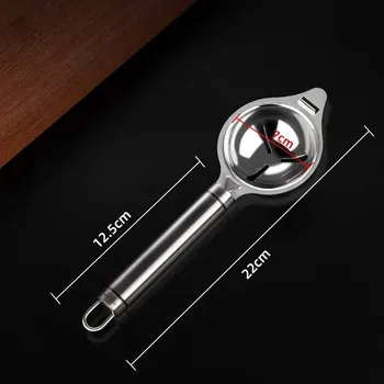 Nerezový oddělovač bílků | kuchyňské doplňky - Květ