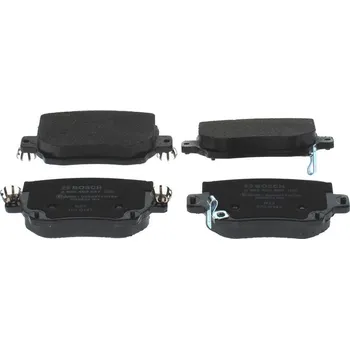 Brzdová destička Sada brzdových destiček, kotoučová brzda BOSCH 0 986 460 087