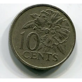 Trinidad a Tobago. 10 cents 1978.