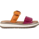 Dámské oranžovo-růžové nazouváky Marco Tozzi Velikost: 37