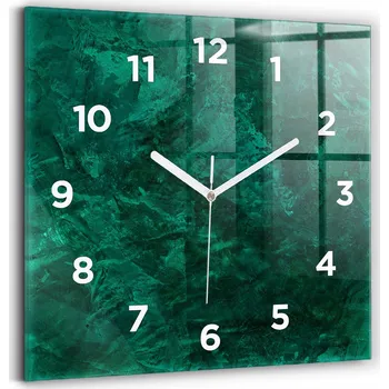 Hodiny Nástěnné hodiny Wallfluent zelené 30 cm