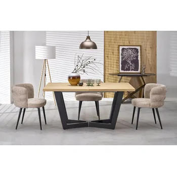 Jídelní stůl VOMAKS Jídelní stůl rozkládací NICKSON 160-250 cm