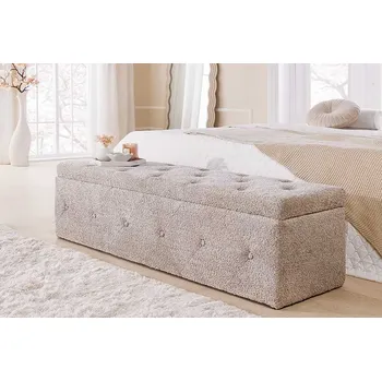 Designová lavice Spectacular 140 cm šampaňská