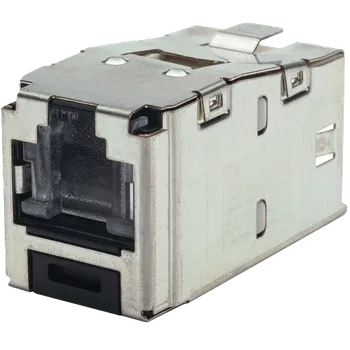 Patch panel CJSH688TGY Uzavíratelný modul MINI-COM TX STP, RJ45, kat. 6