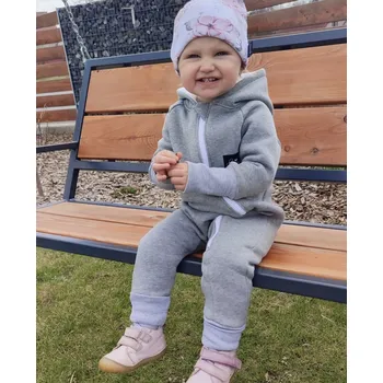 Kulišárny Rostoucí overal WARM ŠEDÝ MELÍR VELIKOST: 74