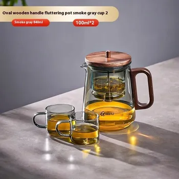 Konvice na čaj Skleněná konvice na čaj 840ml | Čajová konvička, čajová souprava - sada lucence