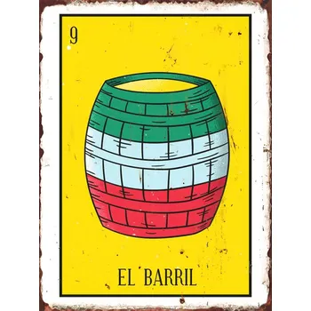 Plechová cedule Plechová cedule | Dekorační tabule, Vintage plakát - 30 , 14x20 cm