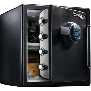 Visací zámek Bezpečné, Kancelář, kapacita: 33.6L, Černá, typ zámku: Kódový visací zámek