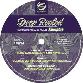Zahraniční hudba LP Atjazz: Deep Rooted (Sampler) LTD 2025 Compiled & Mixed By Atjazz Limited Edition Vinyl