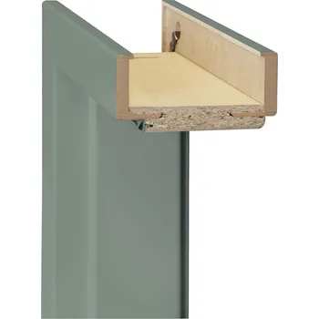 Zárubeň Classen Obložková zárubeň 70 P, 728 × 1985 mm, fólie, tloušťka zdi: 140–160 mm, pravá, zelená 5071111716