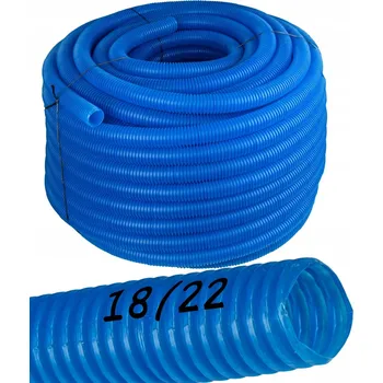 Vodovodní potrubí Elektroinstalační Trubka trubka krycí trubka pro trubky PEX 16 kabelů 18/22 x 50 m Diamond