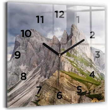 Hodiny Nástěnné hodiny Wallfluent bílé 30 cm