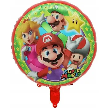 Balónek Fóliový balónek Mario Bros 45 cm YX381