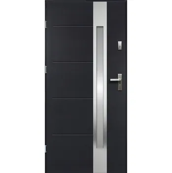 Vchodové dveře Ok Doors P55 80/894/55 L antracit