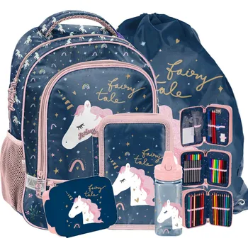 Školní batoh Školní batoh jednorožec pro dívky 1-3 Paso