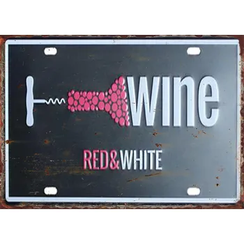 Plechová cedule Plechová retro cedule | pivní tabulka - 2 , 14x20 cm