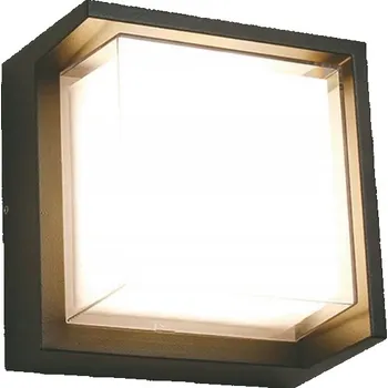 Venkovní osvětlení Venkovní nástěnné svítidlo Goldlux černé, integrovaný LED zdroj 10 W