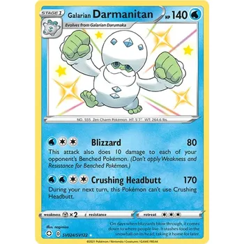 Sběratelská karetní hra Galarian Darmanitan SV024/SV122 - Shining Fates