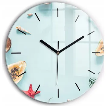 Hodiny Nástěnné hodiny Wallfluent vícebarevné 60 cm