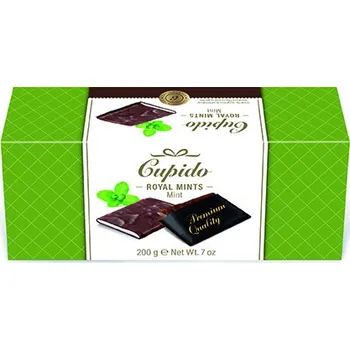 Čokoláda Čokoládové plátky Hamlet - Hořké s mátovou náplní, 200 G