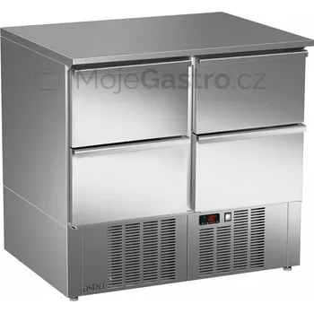 Asber Stůl chladící "SALADETA" ETS-090-04 NS 220V-240V 1N 50Hz