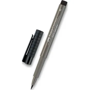 Popisovač Faber-Castell Pitt Artist Pen Brush - černé a šedé - 273, warm grey IV