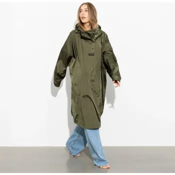 Dámský kabát VIVI MARI Kabát do deště Solid Olive