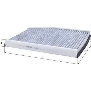 Ventilátor topení a klimatizace Filtr, vzduch v interiéru KNECHT LAK 1288