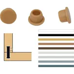 Lamello | Krycí čepičky pod úhlem 90° Barva: RAL 7031 modro-šedá