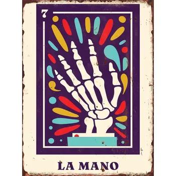 Plechová cedule Plechová cedule | Dekorační tabule, Vintage plakát - 6 , 30x40 cm