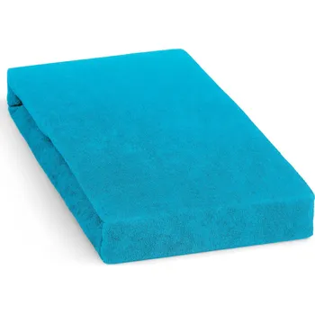 Prostěradlo Froté prostěradlo 200x200cm, tyrkysové