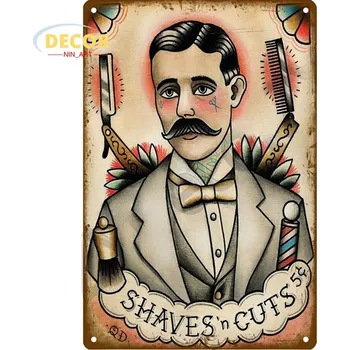 Plechová cedule Vintage plechová cedule | Retro tabulka - 18 , 20 x 30 cm - 7,9 x 11,8 palce