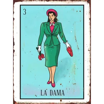 Plechová cedule Plechová cedule | Dekorační tabule, Vintage plakát - 21 , 2PC-30x40cm