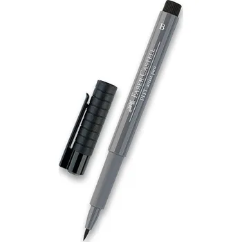 Popisovač Faber-Castell Pitt Artist Pen Brush - černé a šedé - 233, cold grey IV