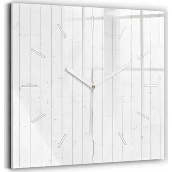 Hodiny Nástěnné hodiny Wallfluent bílé 30 cm