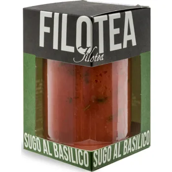 Omáčka Filotea rajčatová omáčka s bazalkou 280g Filotea