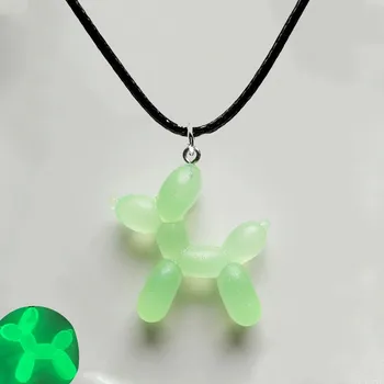 Přívěsek Svítící náhrdelník duch v lahvičce | přívěsek, halloweenský dárek - POstříbřeno