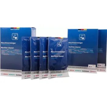 Čistič myček Čistící prostředek sada 12 ks na usazeniny do myčky nádobí Bosch Siemens (00312486)
