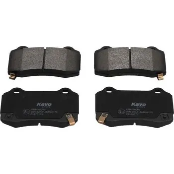 Brzdová destička Sada brzdových destiček, kotoučová brzda KAVO PARTS KBP-10062