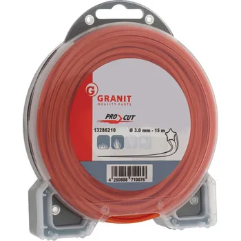 Struna do křovinořezu 3,0 mm PRO-CUT hvězda délka 15 m