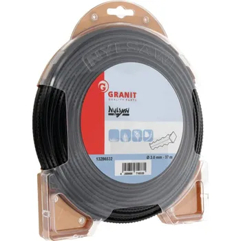 Struna do křovinořezu 3,0 mm NYLSAW pilová zubatá délka 37 m