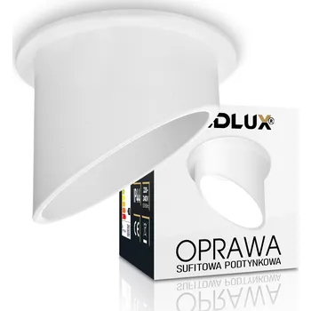 Bodové svítidlo Bodové kulatý svítidlo LEDLUX bílé