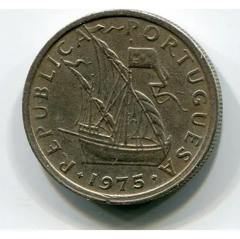PORTUGALSKO. 2,50 escudos 1975.